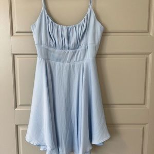 Hello Molly Watch Me Dance Dress in Steel Blue, Size Small